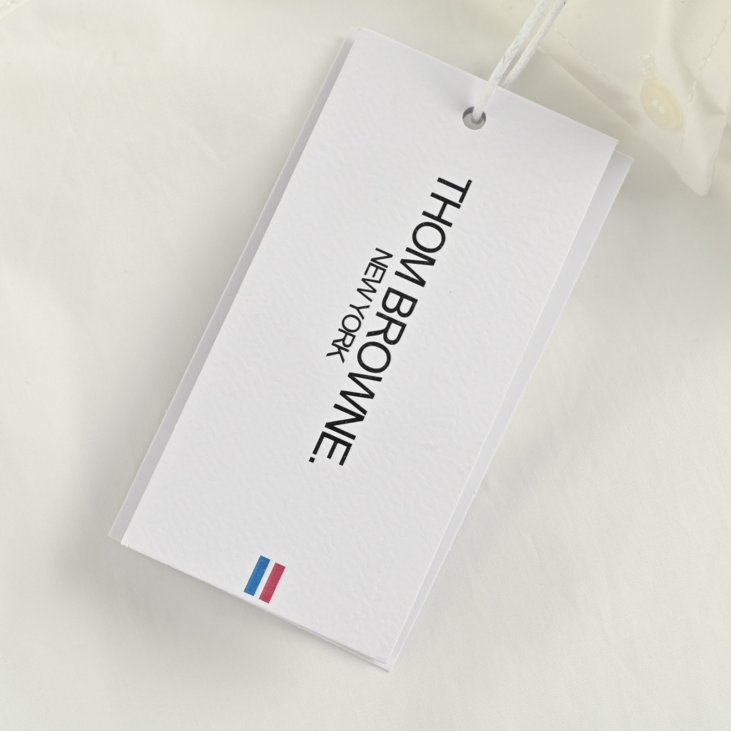 Thom Browne/汤姆布朗 经典双袖织带长袖衬衫