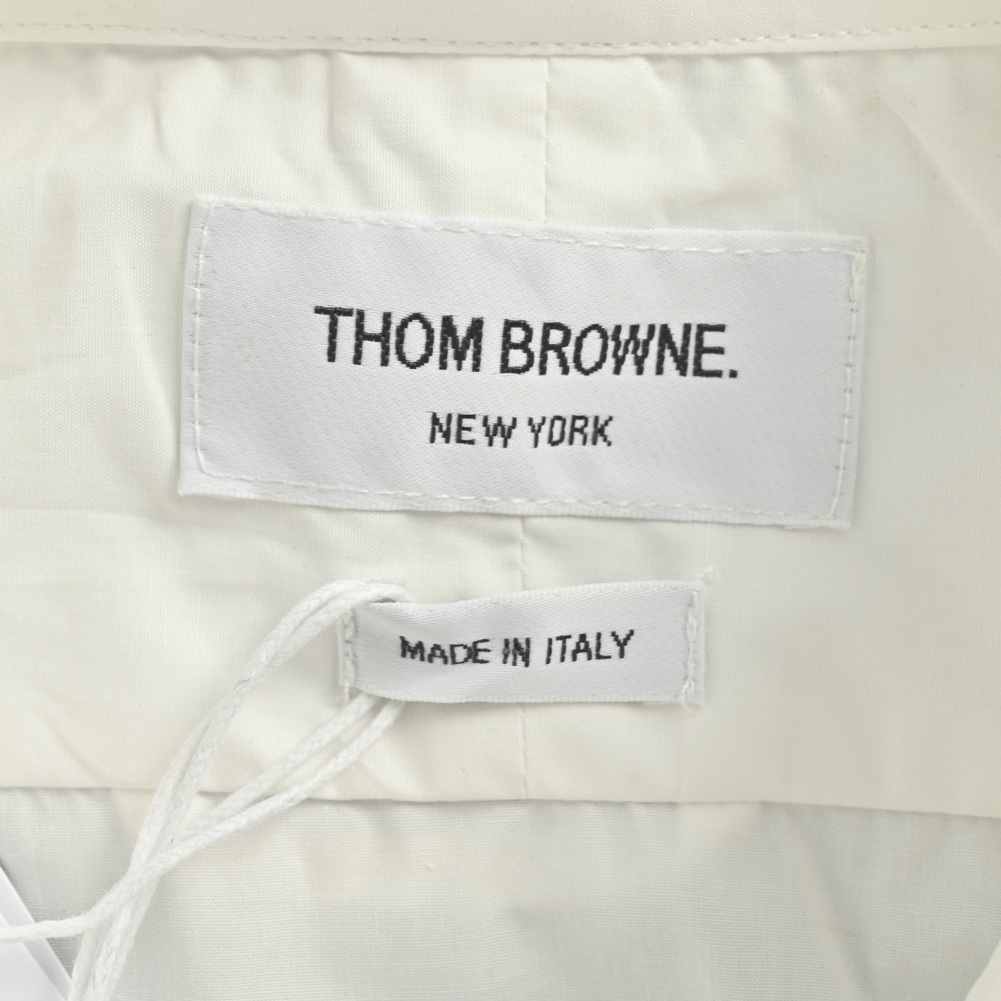 Thom Browne/汤姆布朗 经典双袖织带长袖衬衫