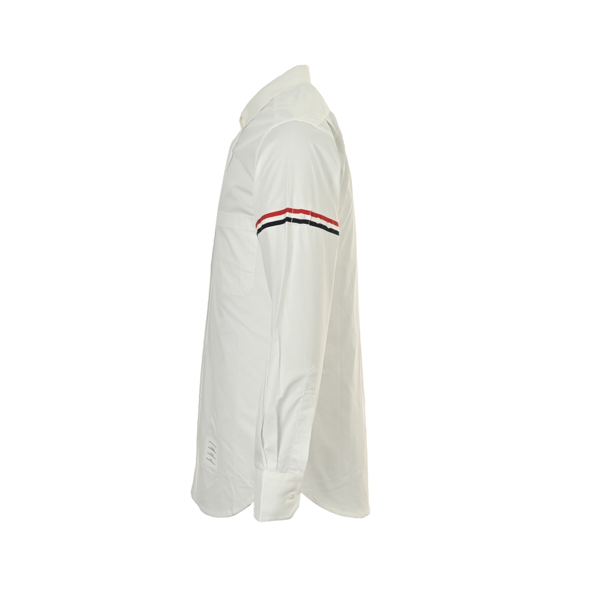 Thom Browne/汤姆布朗 经典双袖织带长袖衬衫