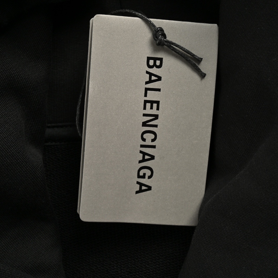 Balenciaga/巴黎世家 24Fw 美纹纸胶带连帽卫衣