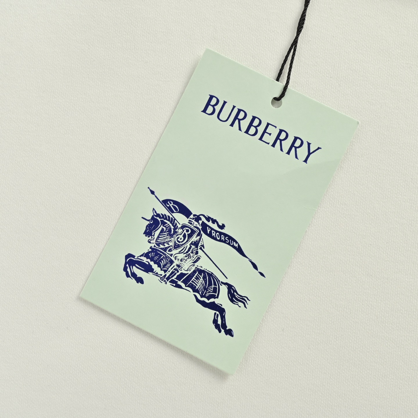 Burberry/巴宝莉 胸口字母小标长袖T恤 白色 黑色