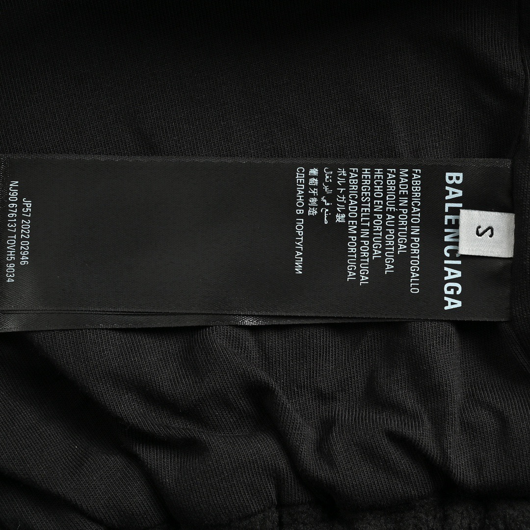 Balenciaga/巴黎世家 23Fw 刺绣可乐拉链摇粒绒外套