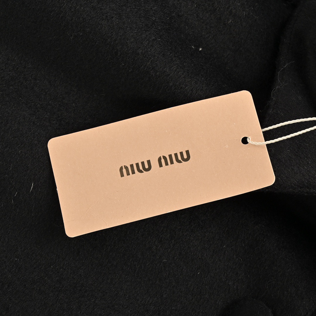 Miu Miu/缪缪 丝绒口袋羊绒羽绒服外套