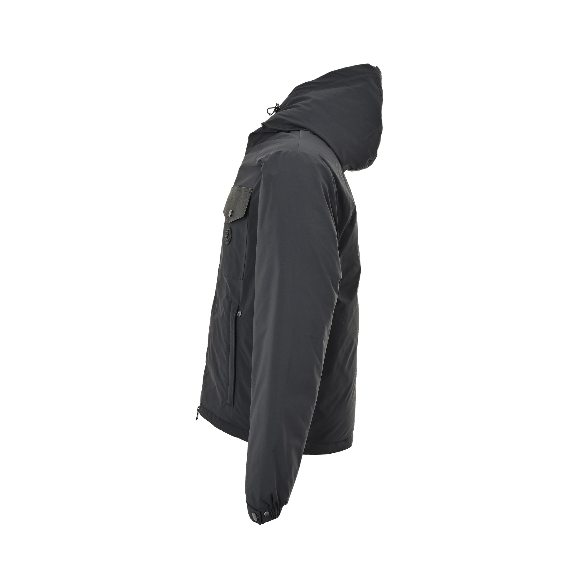 Moncler/蒙口 25Fw 口袋徽标连帽羽绒服 MONCLER连帽夹克式羽绒服