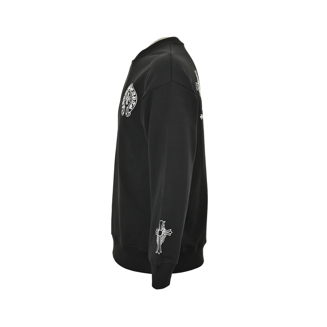Chrome Hearts/克罗心 24Fw 经典logo印花圆领卫衣