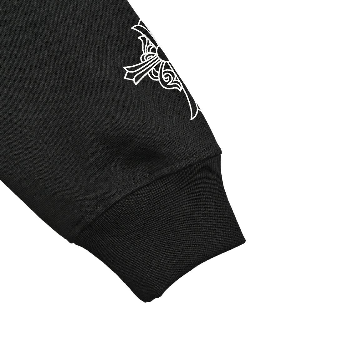 Chrome Hearts/克罗心 24Fw 经典logo印花圆领卫衣