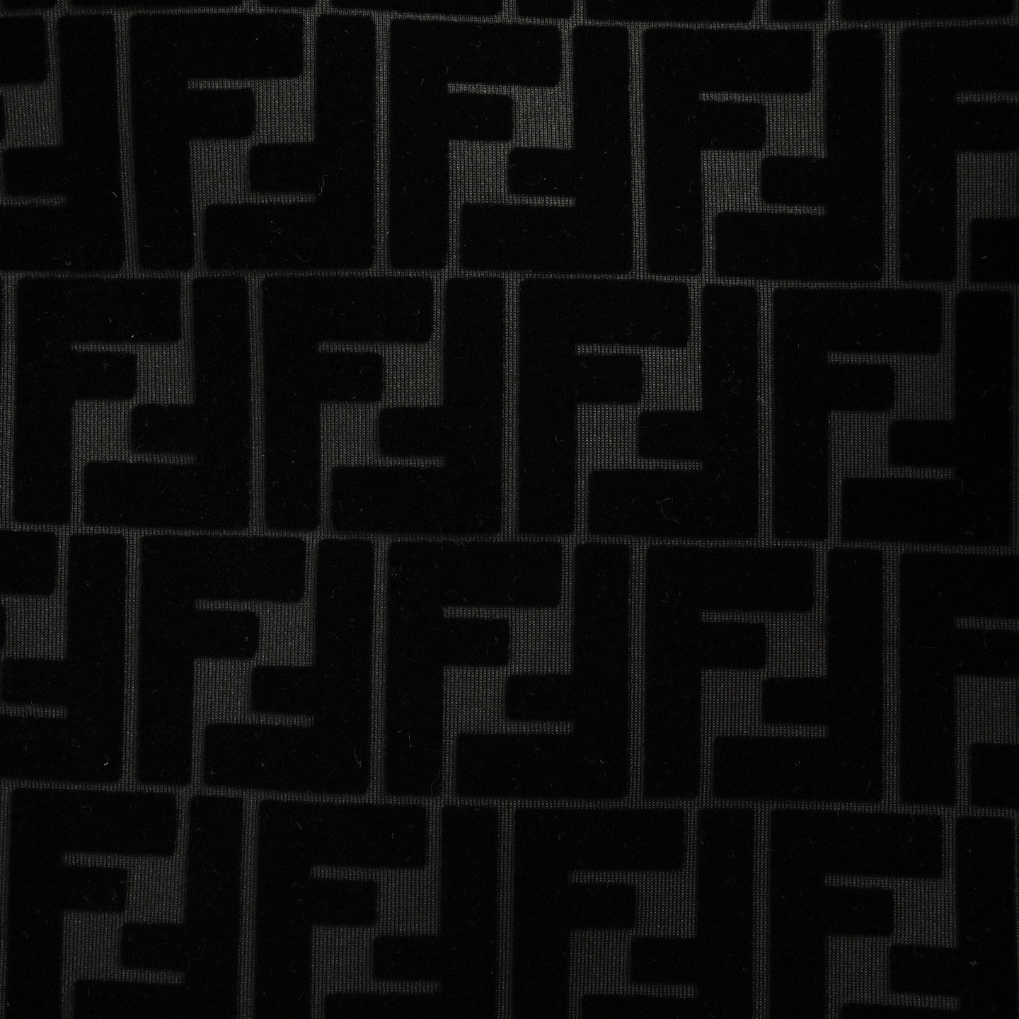 Fendi/芬迪 FF植绒拉链连帽外套