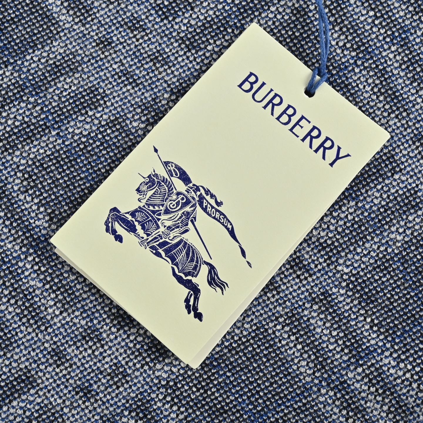 Burberry/巴宝莉 25Fw 斜格纹拉链毛衣开衫外套