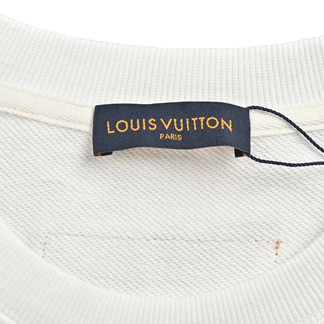 Louis Vuitton/路易威登 24FW 涂鸦手绘南瓜圆领卫衣