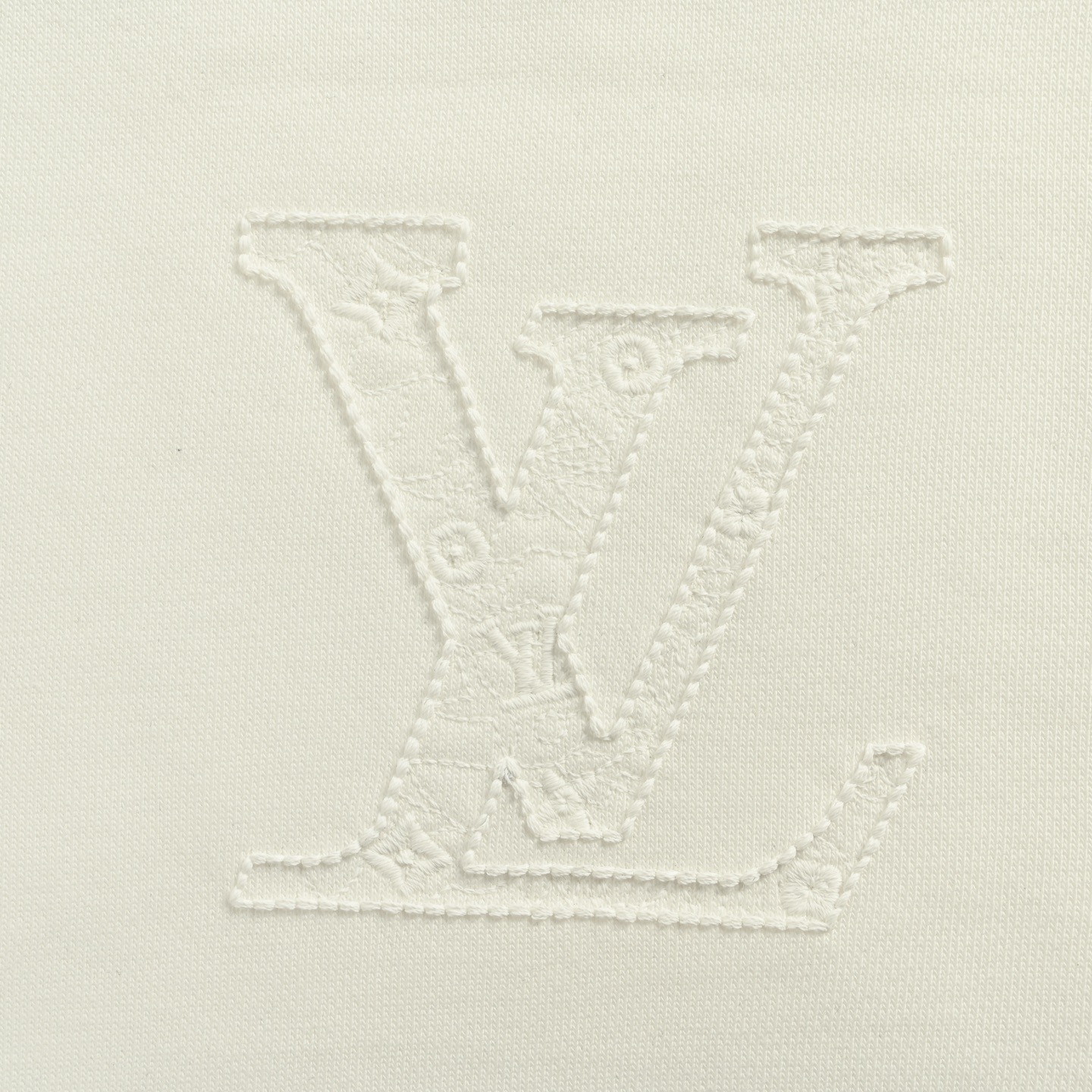 Louis Vuitton/路易威登 25Fw 前后徽标刺绣圆领卫衣