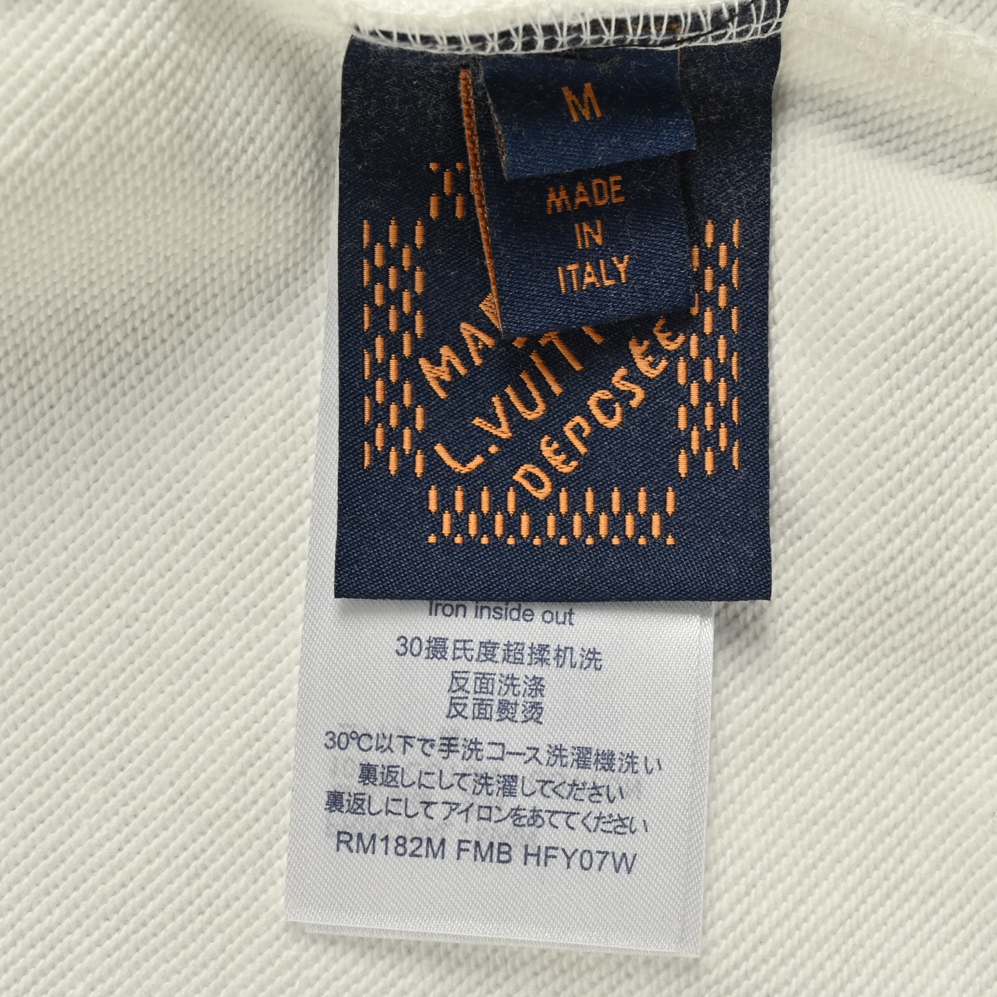 Louis Vuitton/路易威登 25Fw 前后徽标刺绣圆领卫衣