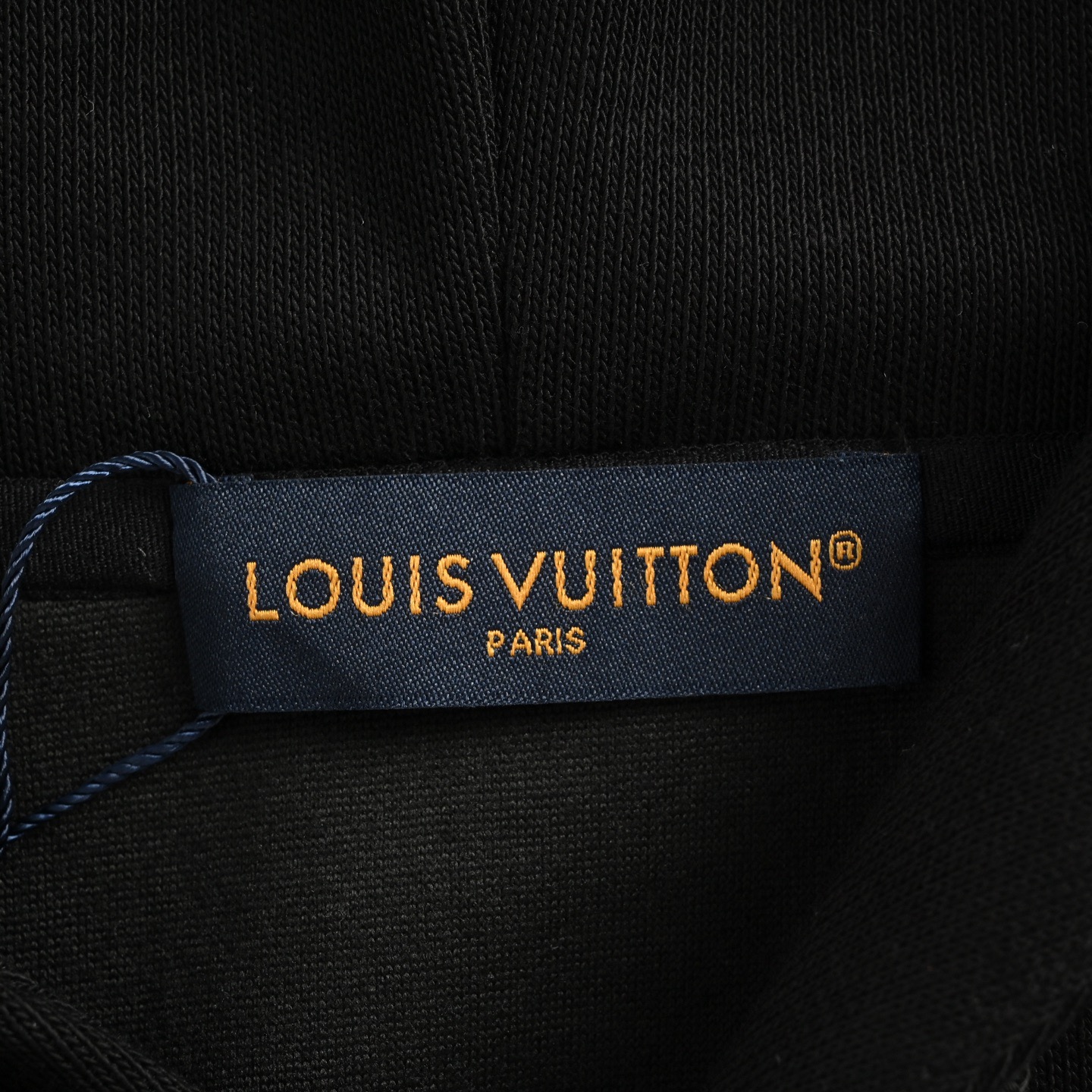 Louis Vuitton/路易威登 25Fw 毛巾贴布字母logo连帽卫衣