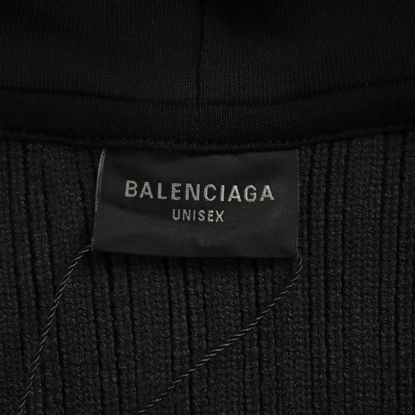 Balenciaga/巴黎世家 24Fw 前后拼接拉链连帽外套