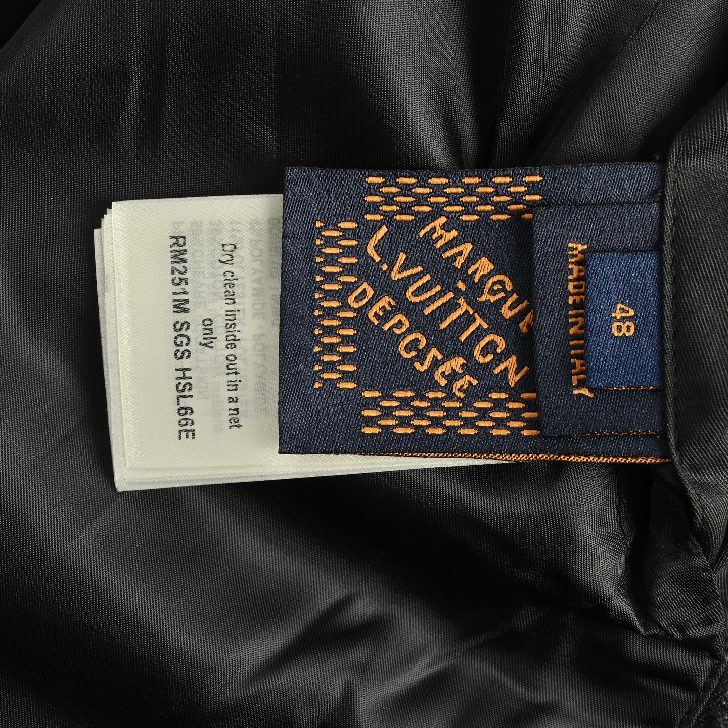 Louis Vuitton/路易威登 菲董系列珍珠烫钻马赛克棒球服外套