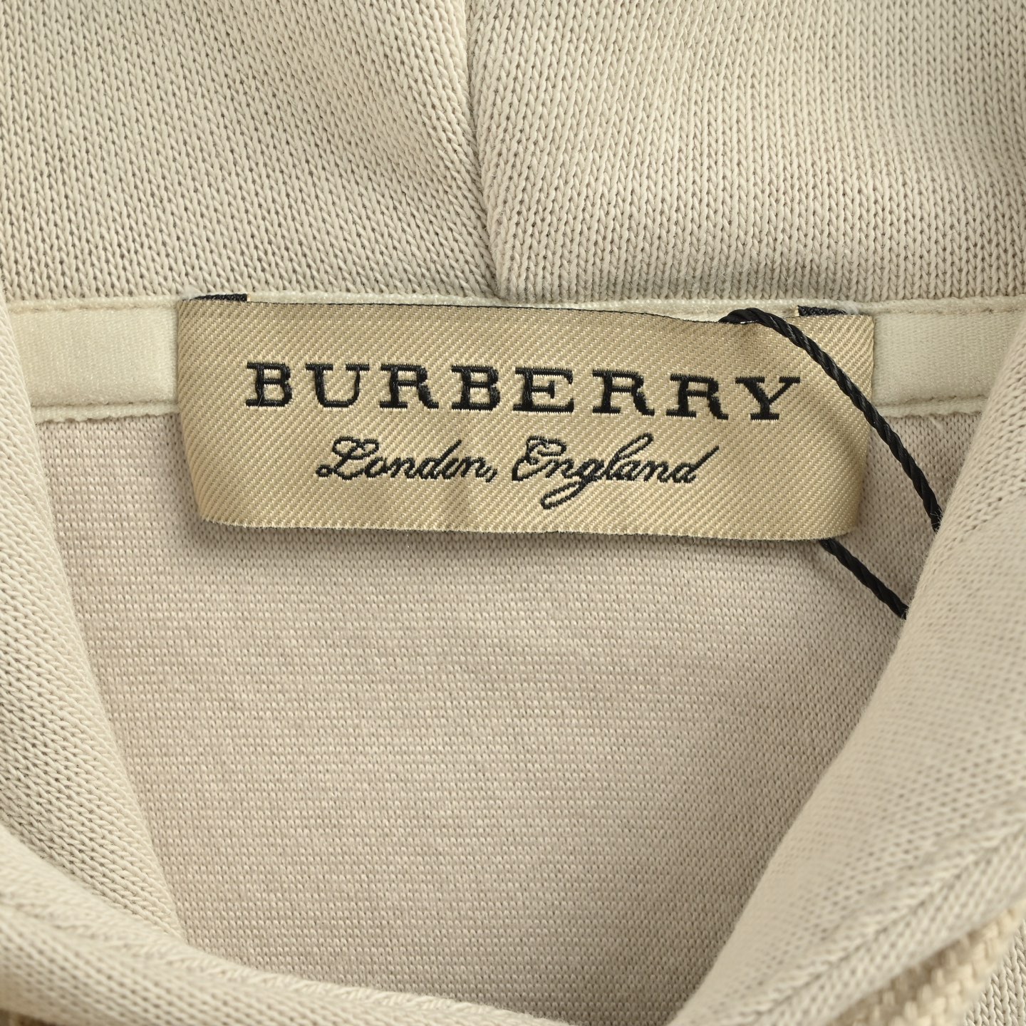 Burberry/巴宝莉 25Fw 毛巾贴布字母连帽卫衣 Burberry 连帽卫衣