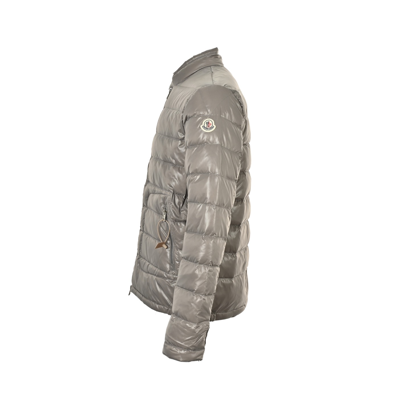 Moncler/蒙口 简约大口袋立领轻薄羽绒服 简约大口袋素款 秋冬新款羽绒服 白鹅绒羽绒填充实