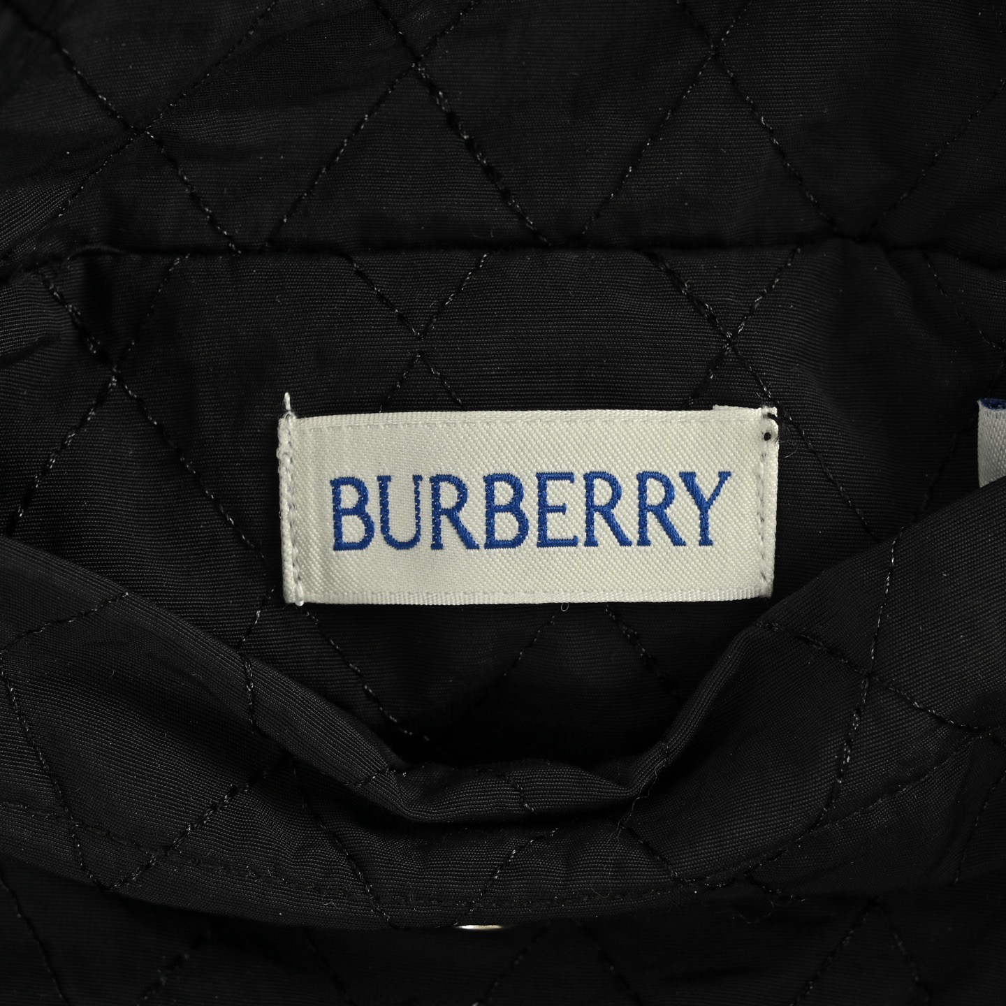 Burberry/巴宝莉 25Fw 格纹双面穿夹棉外套 复古高级棉服 罗级立领拼接菱格洐缝外套