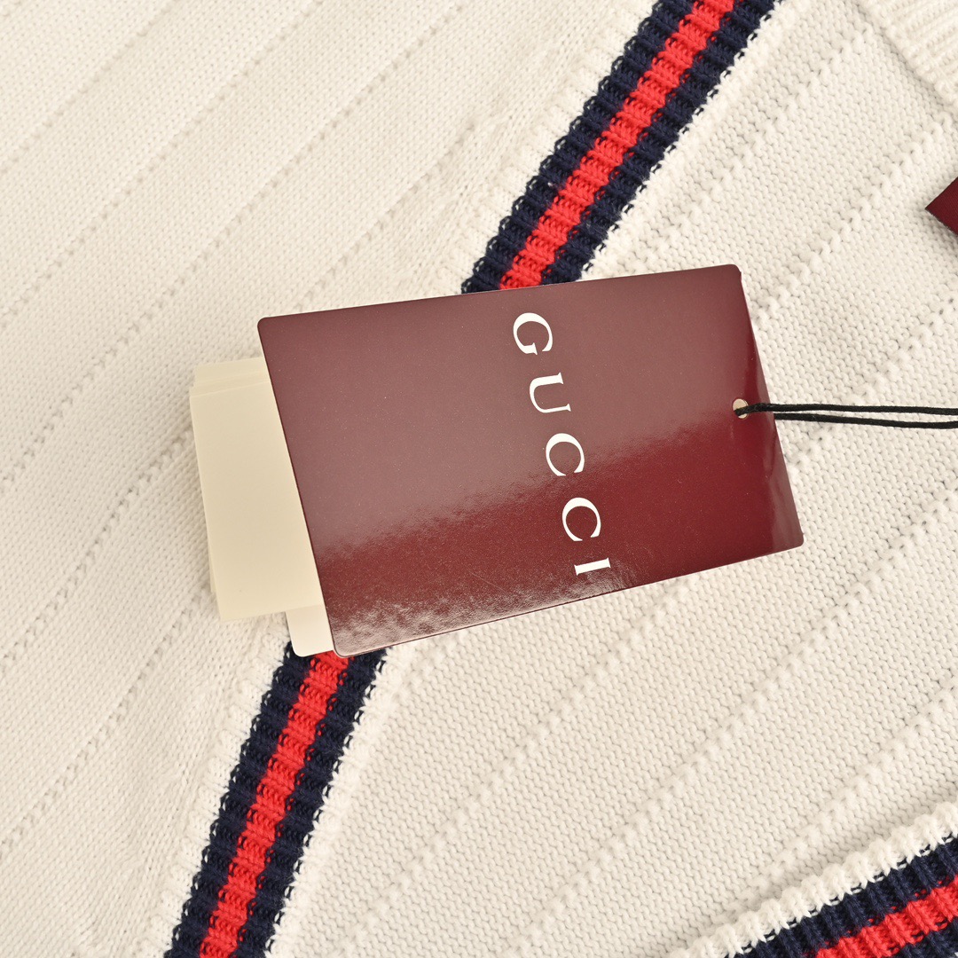 Gucci 古驰 24Fw 签名字母刺绣开衫毛衣-Chinese UA Cheap High Quatity Brand Clothes Bags handbags Sneakers wholesale wholesaler seller from China Factory suppliers Fashion Clothing Shoes best Quality Beautiful Price Gucci 古驰 24Fw 签名字母刺绣开衫毛衣
