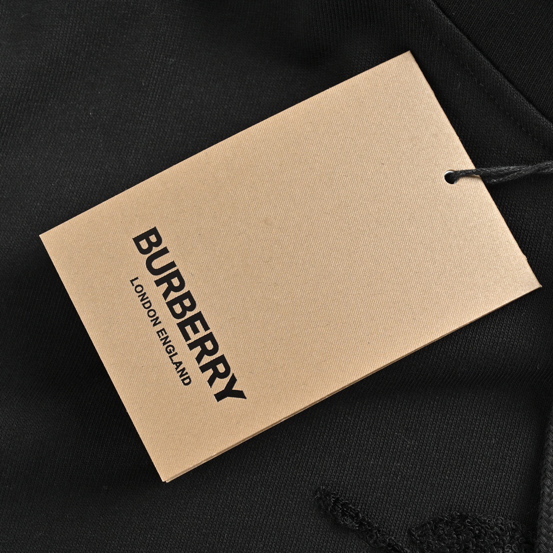 Burberry 巴宝莉 毛巾绣战马连帽卫衣