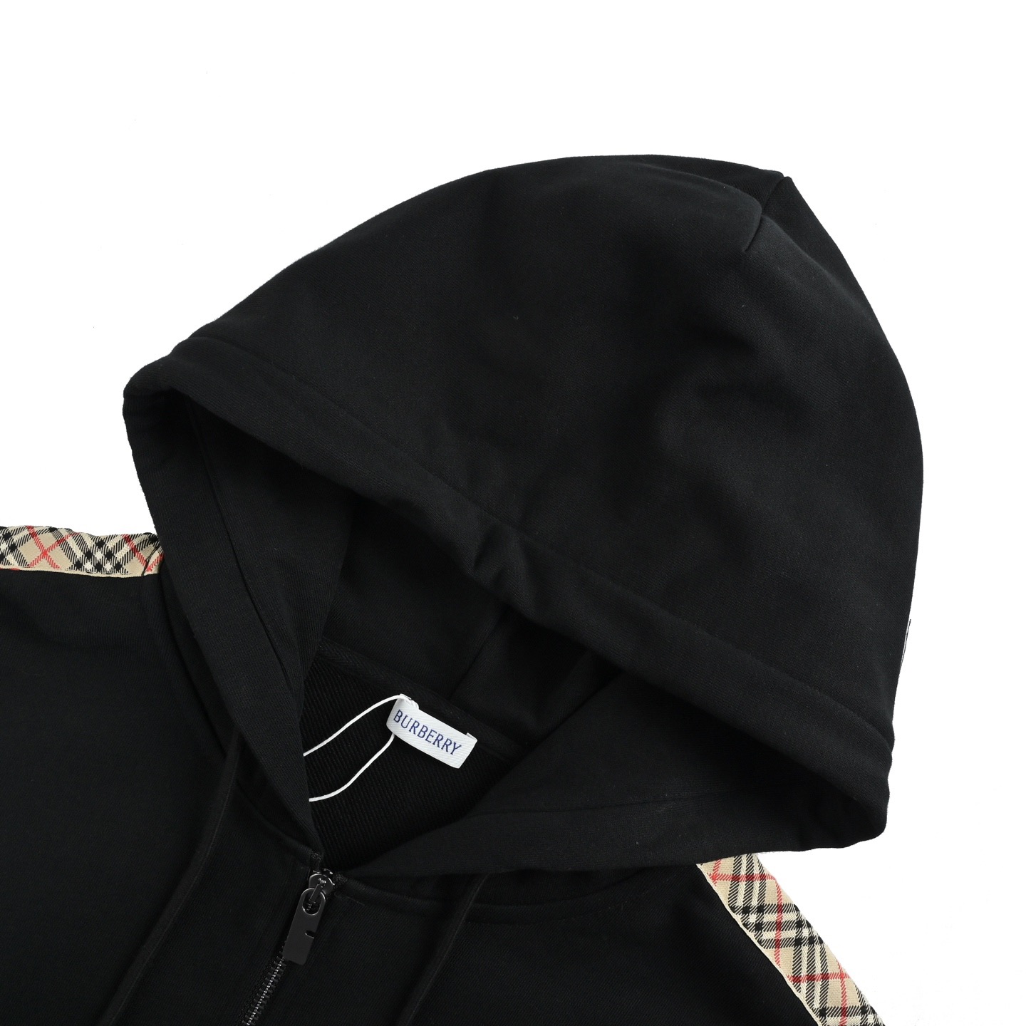 Burberry 巴宝莉 25Fw 战马小标刺绣织带拉链连帽外套-Top High Quatity Cheap Sneakers Fashion Clothing Clothes Bags handbags Shoes of all Brand wholesale With The best Quality And Beautiful Price from China Factory Chinese suppliers wholesaler seller Burberry 巴宝莉 25Fw 战马小标刺绣织带拉链连帽外套