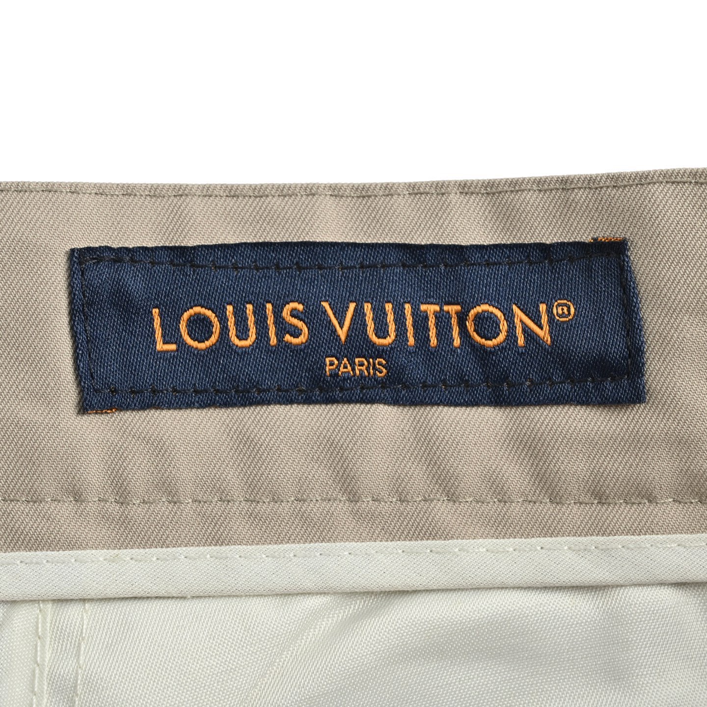 Louis Vuitton 路易威登 口袋四花刺绣工装长裤