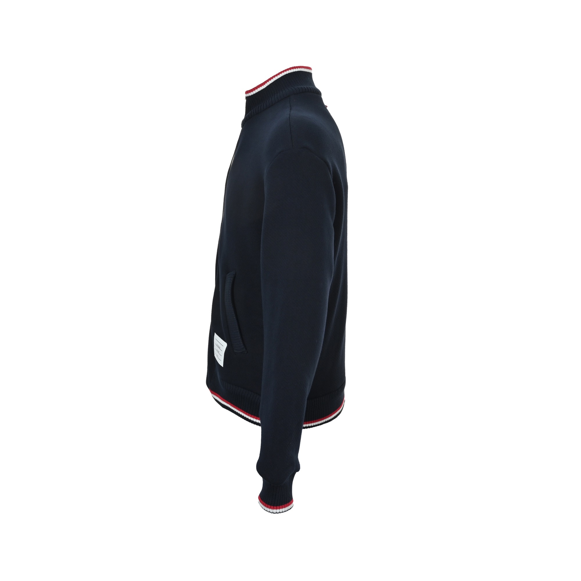Thom Browne 汤姆布朗 标签拉链立领夹克外套-Chinese UA Cheap High Quatity Brand Clothes Bags handbags Sneakers wholesale wholesaler seller from China Factory suppliers Fashion Clothing Shoes best Quality Beautiful Price Thom Browne 汤姆布朗 标签拉链立领夹克外套