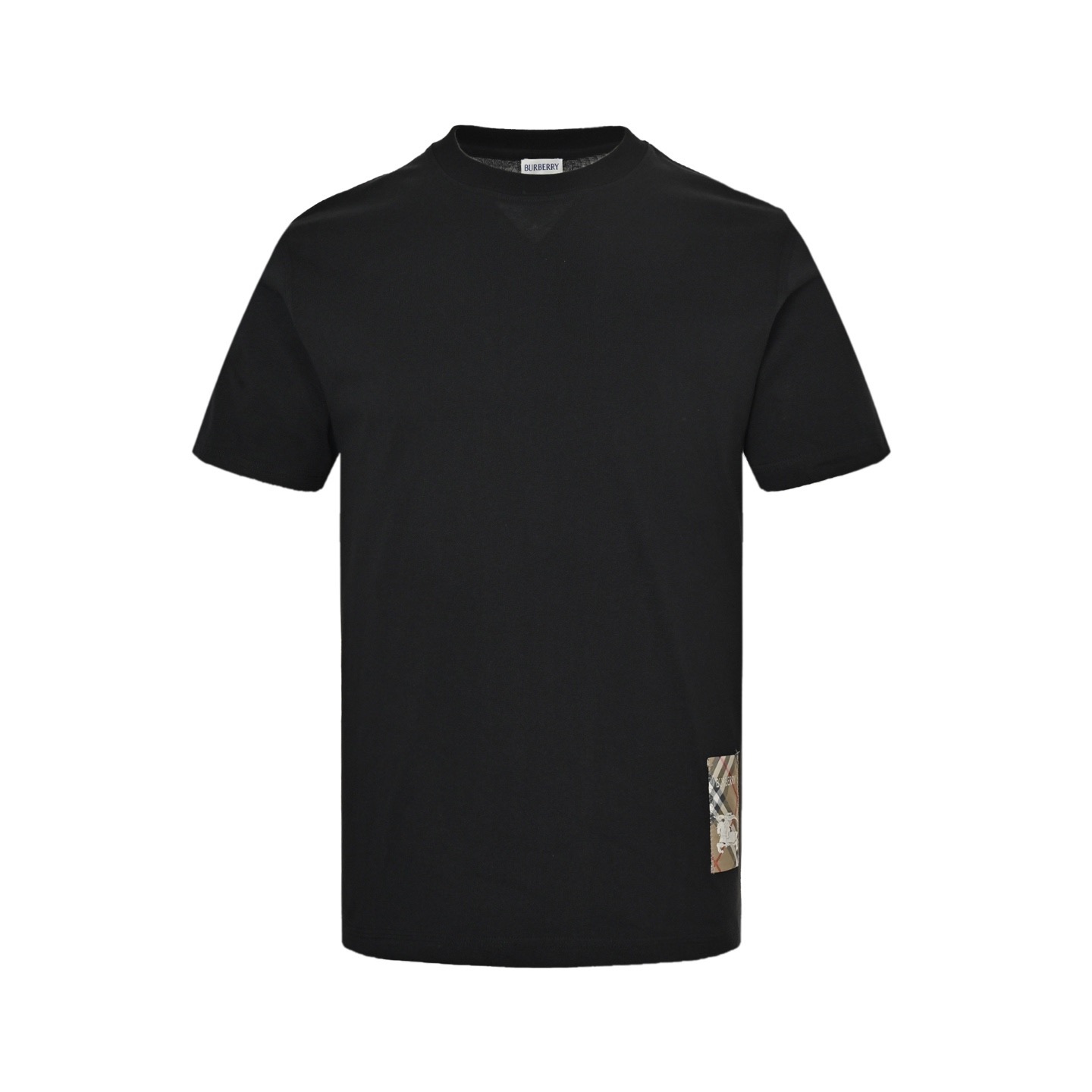 Burberry/巴宝莉 25ss 下摆格纹战马贴布短袖 Burberry/巴宝莉 25ss 下摆格纹战马贴布短袖