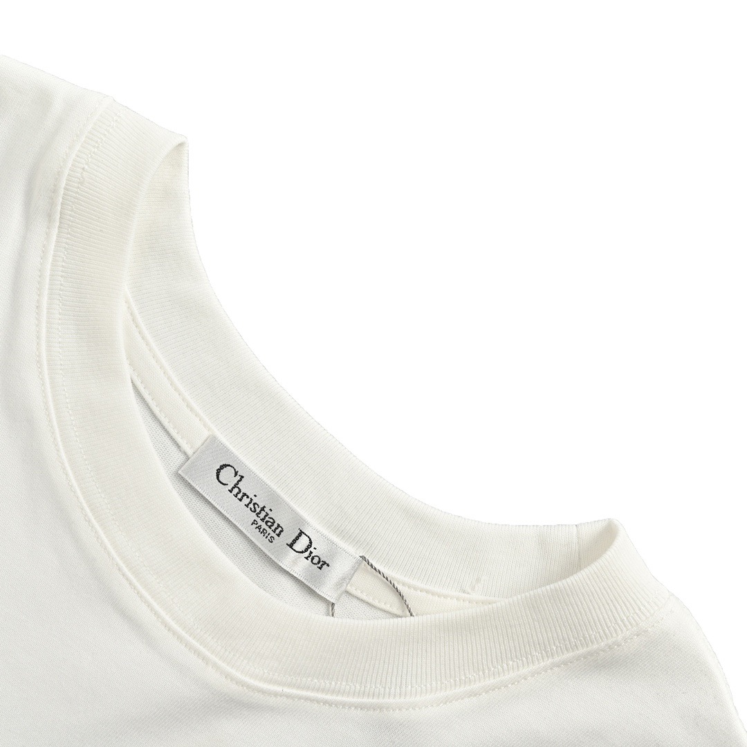 Dior 迪奥 23ss 蓝色条纹字母印花短袖-Chinese UA Cheap High Quatity Brand Clothes Bags handbags Sneakers wholesale wholesaler seller from China Factory suppliers Fashion Clothing Shoes best Quality Beautiful Price Dior 迪奥 23ss 蓝色条纹字母印花短袖