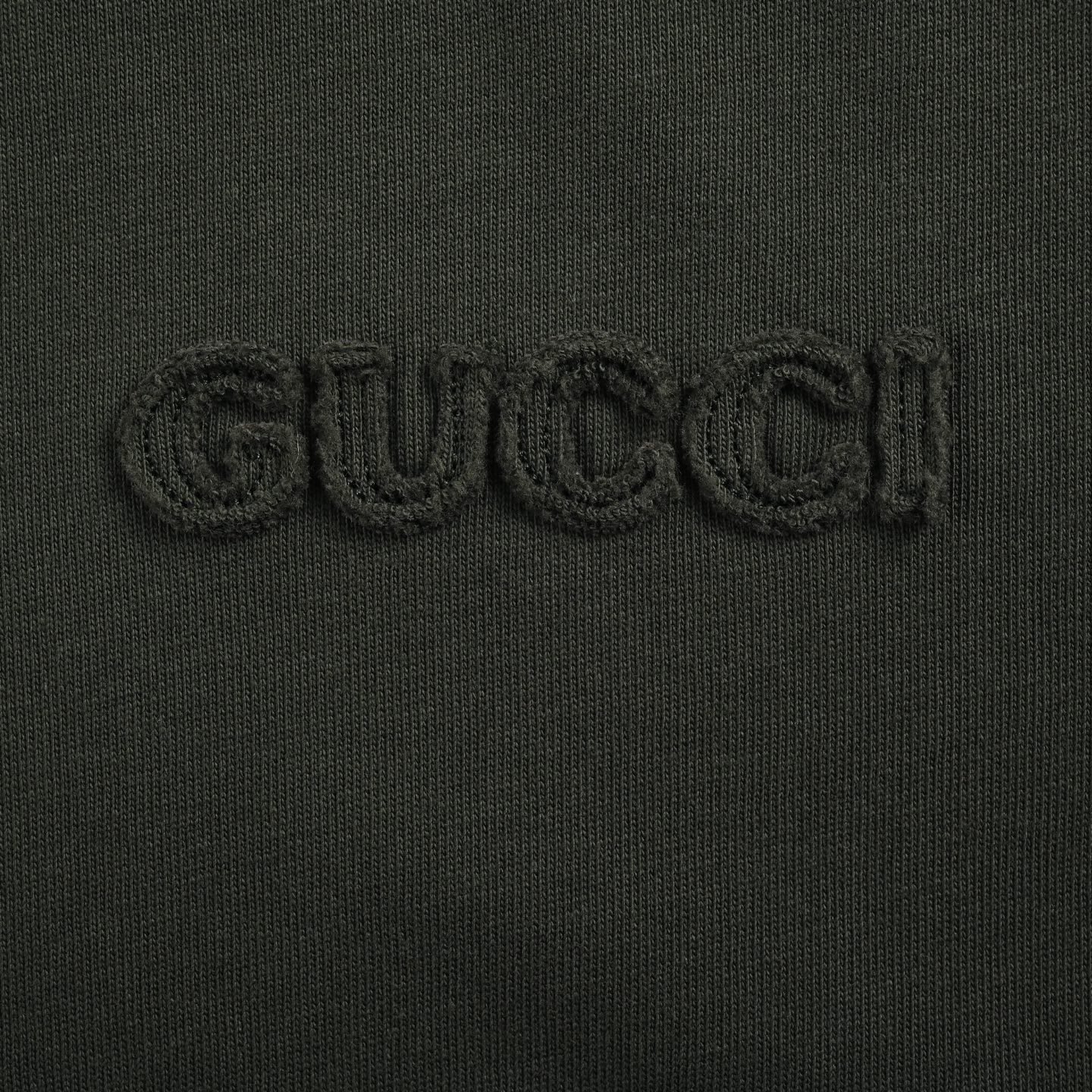 Gucci 古驰 25ss 胸前刺绣贴布小标短袖 胸前简约又经典的双G标识刺绣
