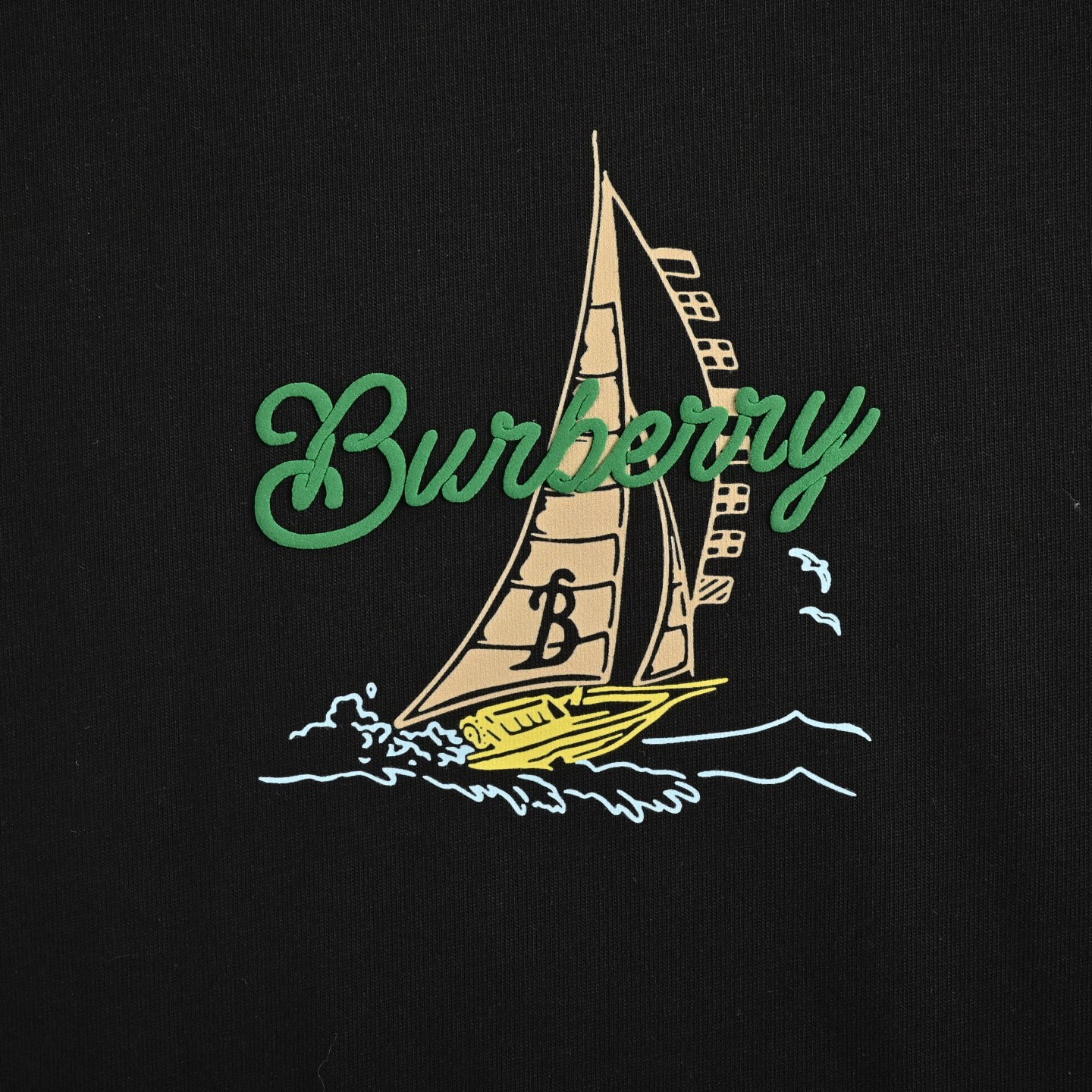 Burberry/巴宝莉 25ss 帆船印花短袖 巴宝莉新款T恤-Top High Quatity Cheap Sneakers Fashion Clothing Clothes Bags handbags Shoes of all Brand wholesale With The best Quality And Beautiful Price from China Factory Chinese suppliers wholesaler seller Burberry/巴宝莉 25ss 帆船印花短袖 巴宝莉新款T恤