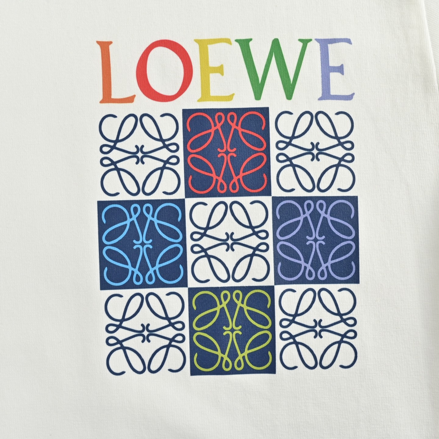 Loewe/罗意威 25ss 印花字母徽标短袖