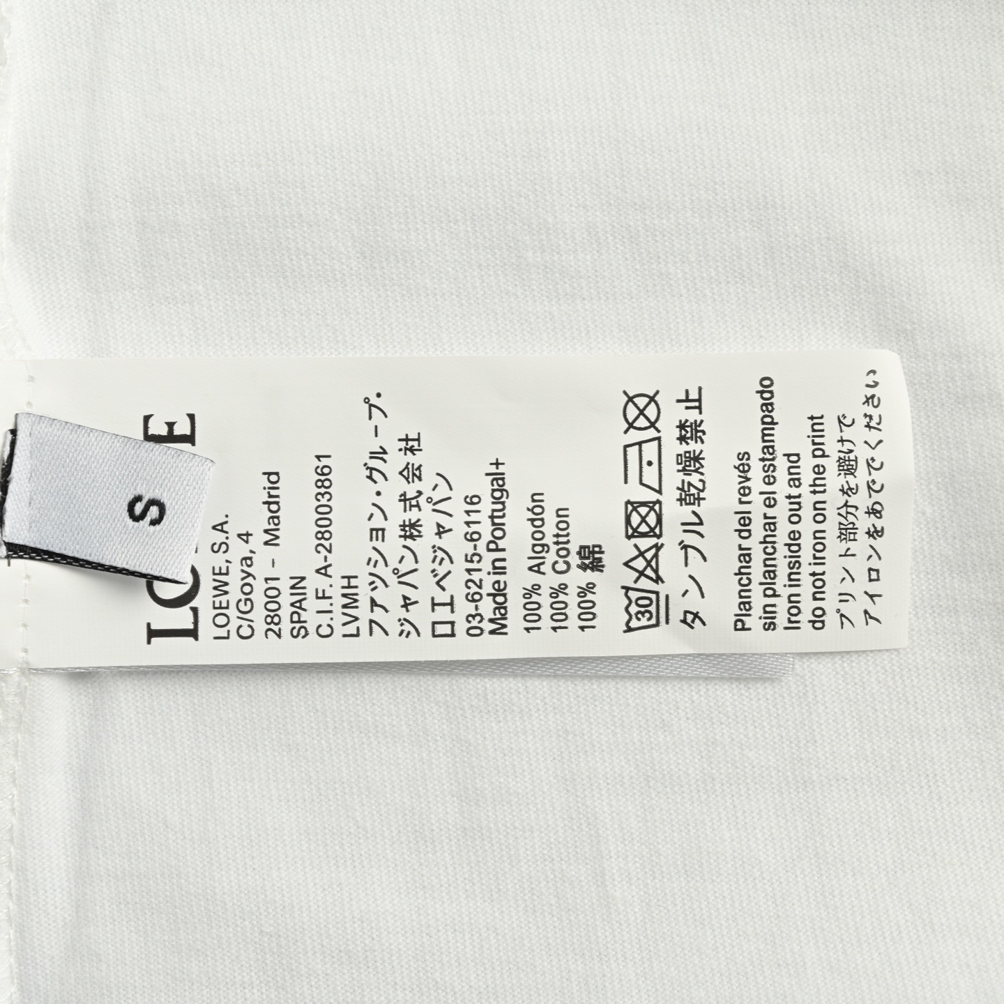 Loewe/罗意威 25ss 印花字母徽标短袖