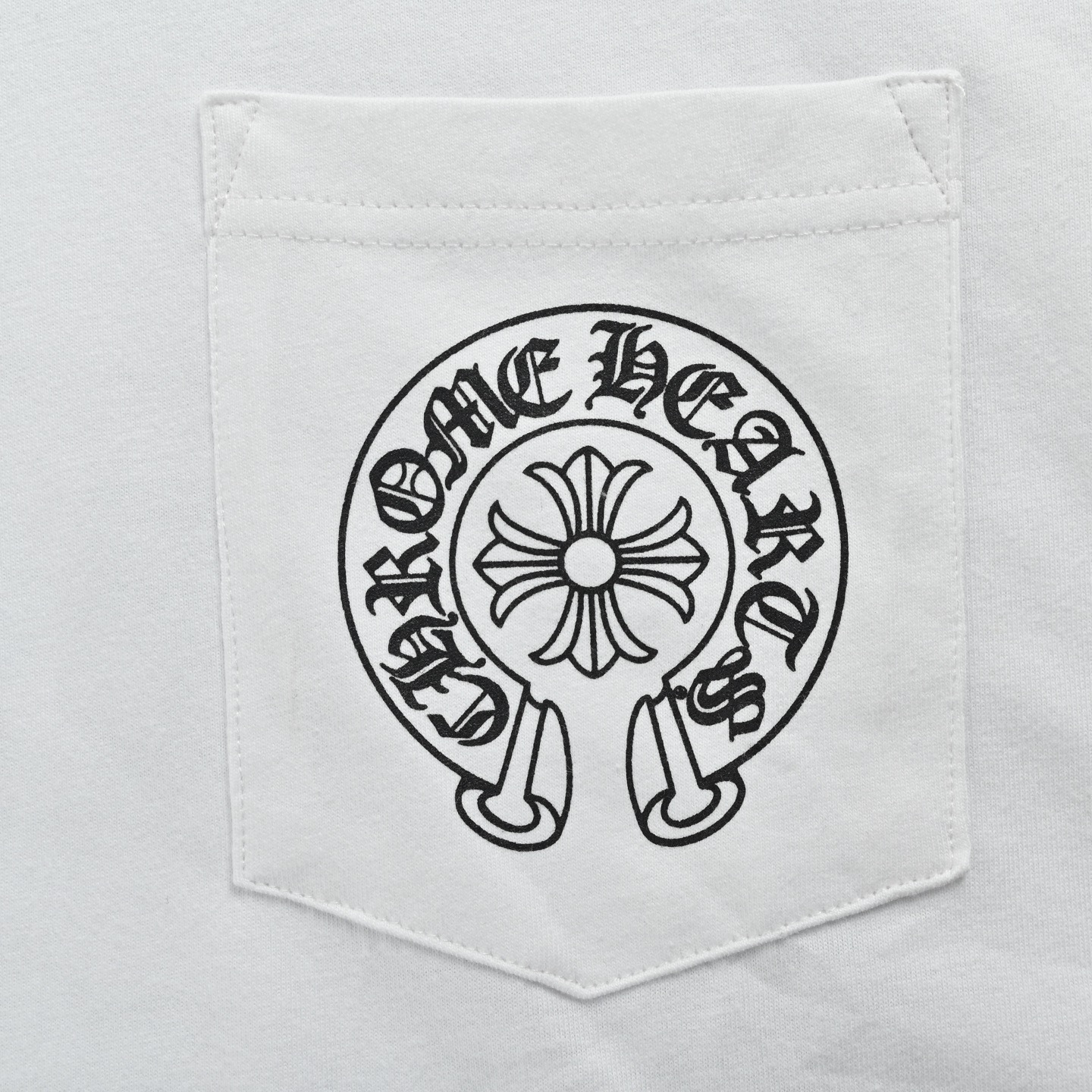 Chrome Hearts/克罗心 马蹄印花logo短袖