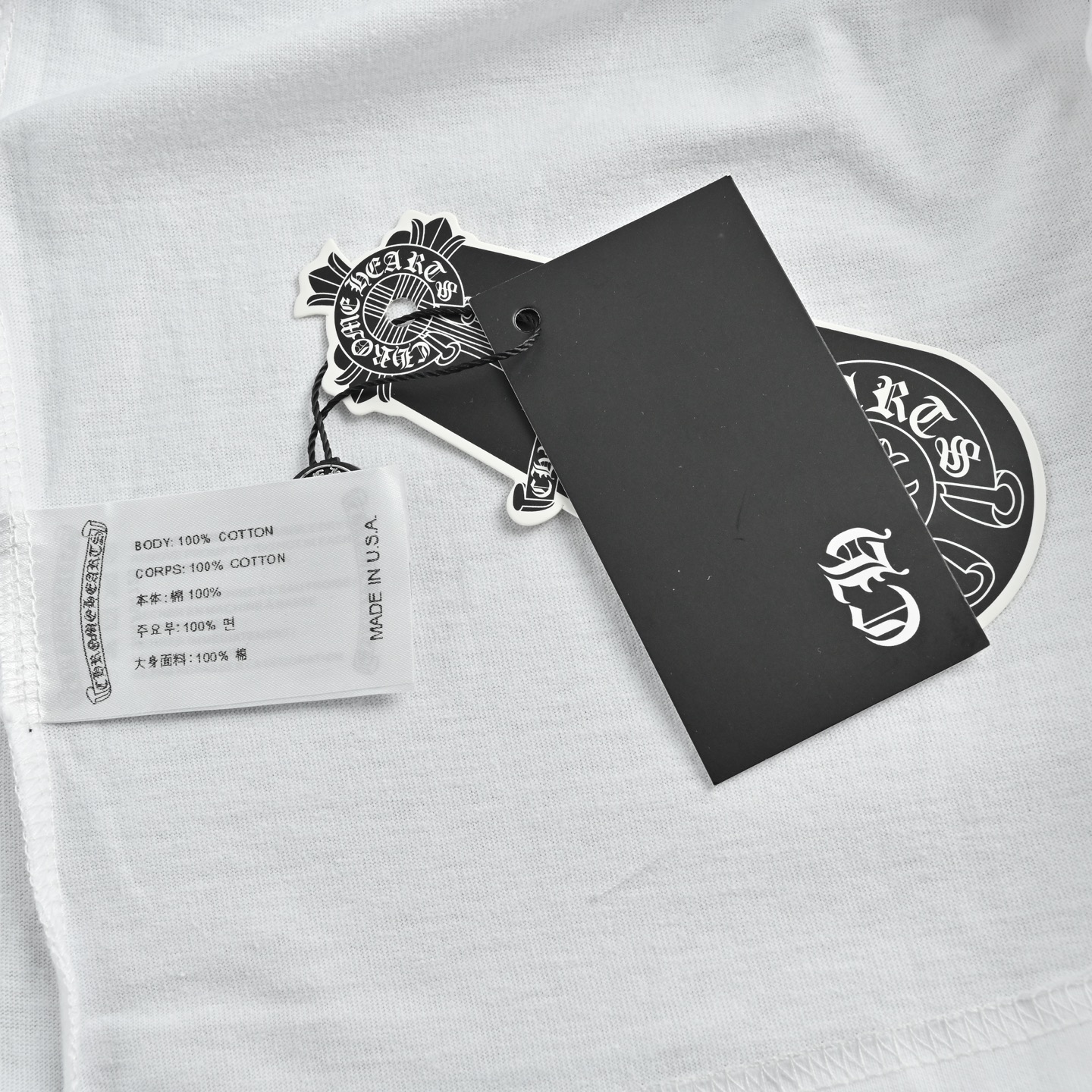 Chrome Hearts/克罗心 马蹄印花logo短袖