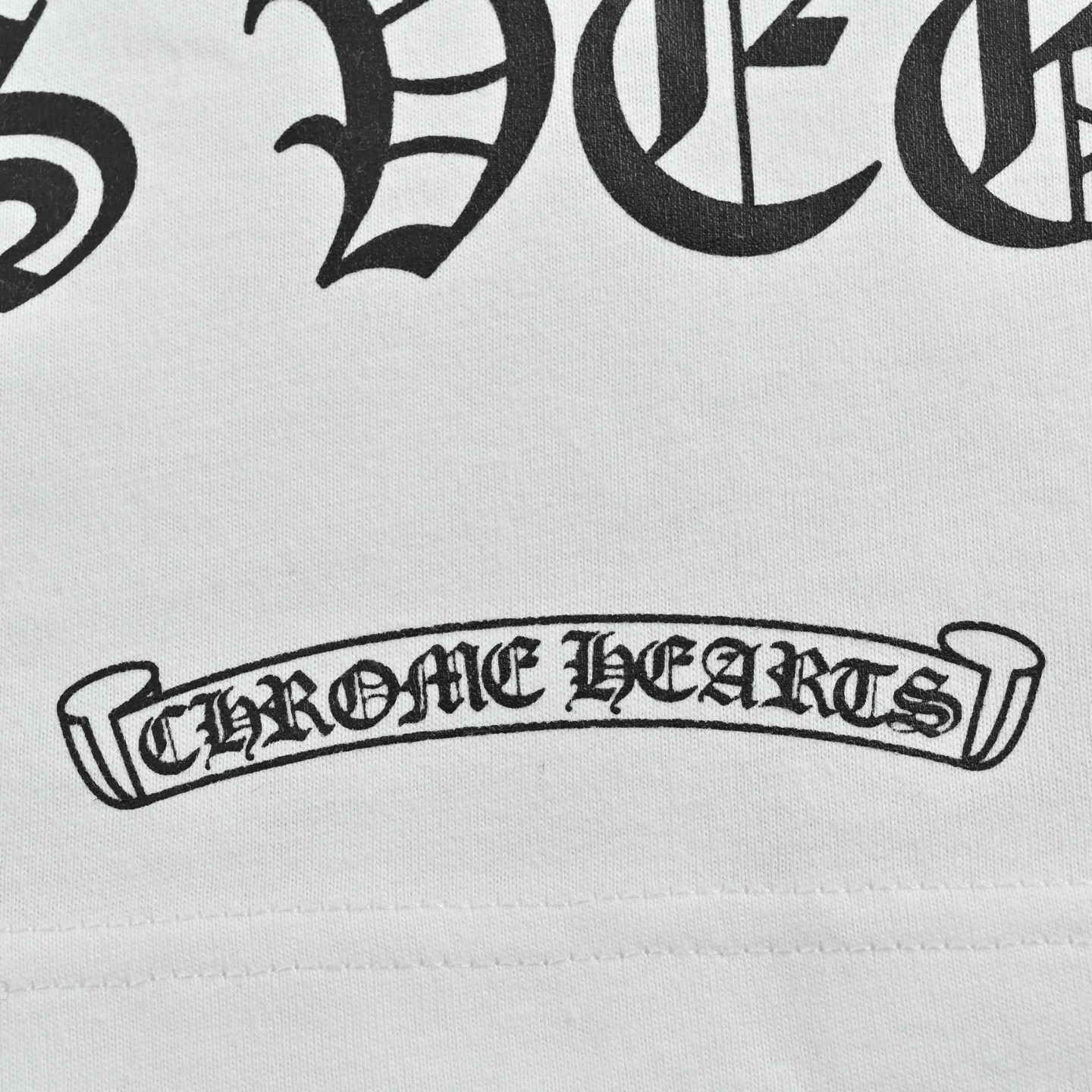 Chrome Hearts/克罗心 马蹄印花logo短袖