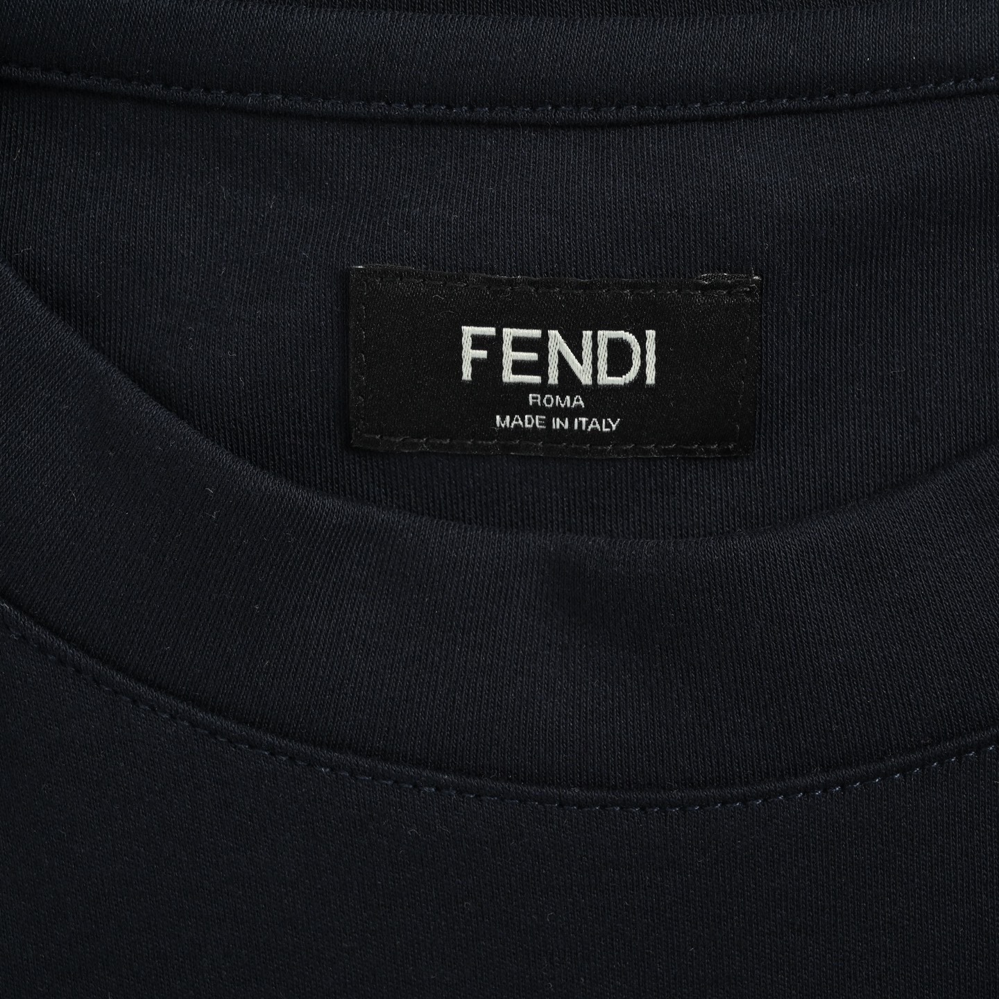 Fendi/芬迪 FF贴布小狗刺绣短袖