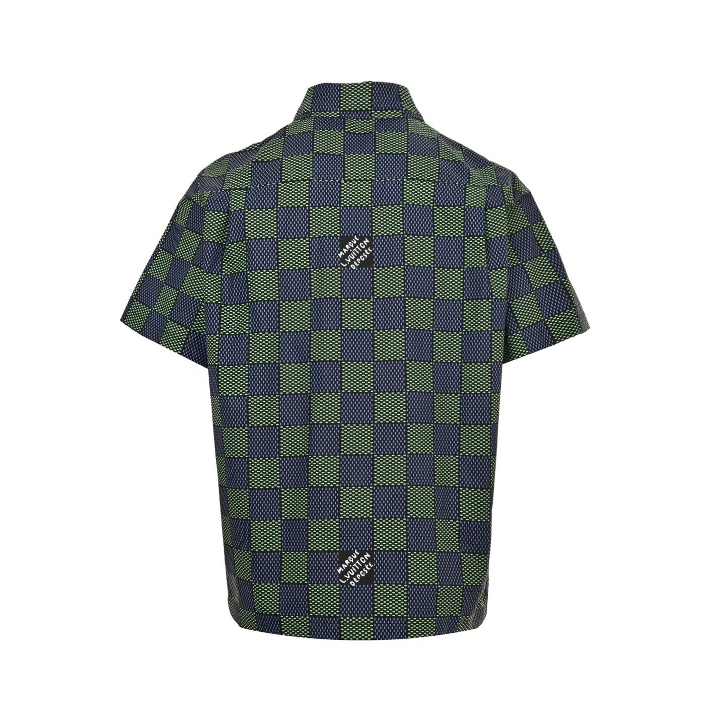 Louis Vuitton/路易威登 25ss Damier棋盘格短袖衬衫