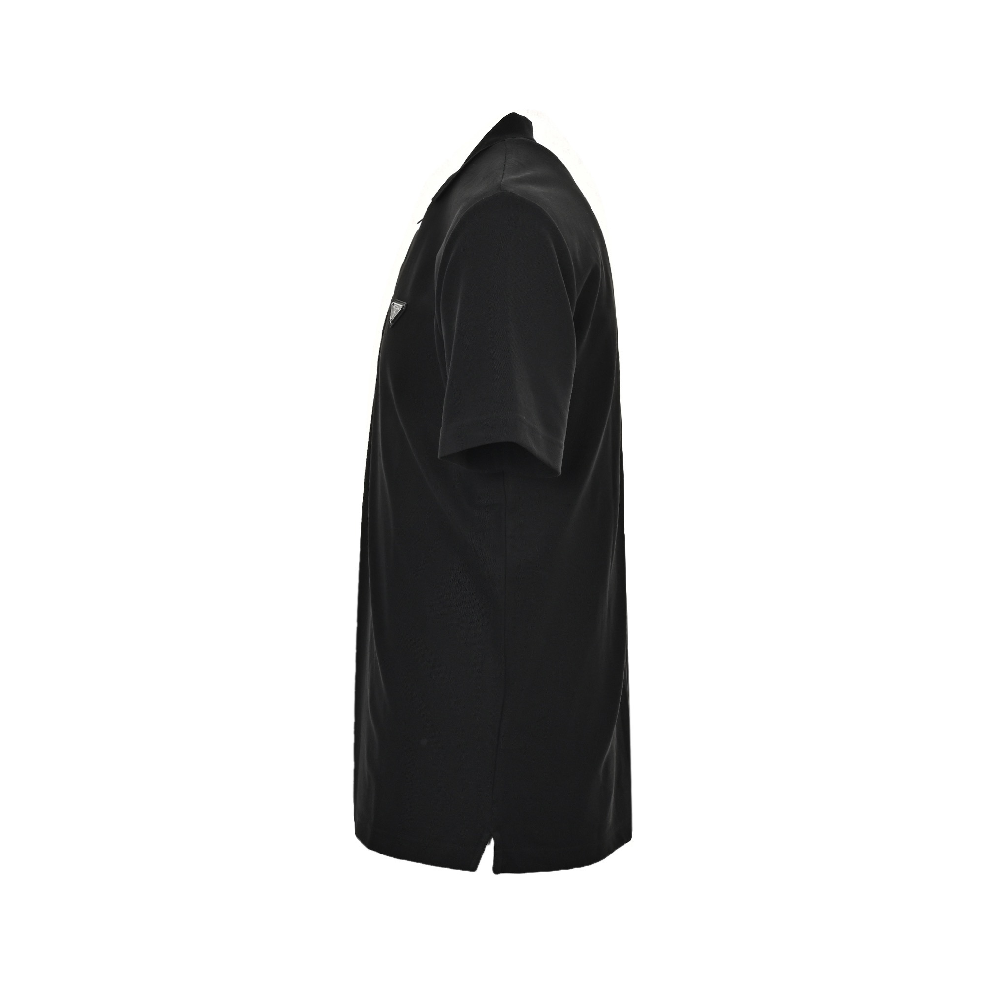 Prada/普拉达 25ss 三角标半拉链Polo短袖-Top High Quatity Cheap Sneakers Fashion Clothing Clothes Bags handbags Shoes of all Brand wholesale With The best Quality And Beautiful Price from China Factory Chinese suppliers wholesaler seller Prada/普拉达 25ss 三角标半拉链Polo短袖