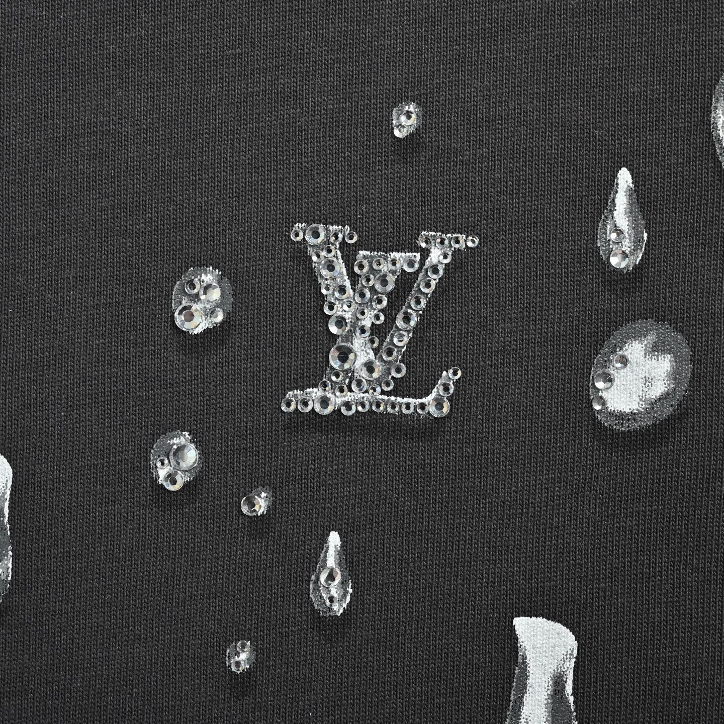 Louis Vuitton/路易威登 26ss 水滴老花字母印花短袖 Louis Vuitton/路易威登 26ss 水滴老花字母印花短袖