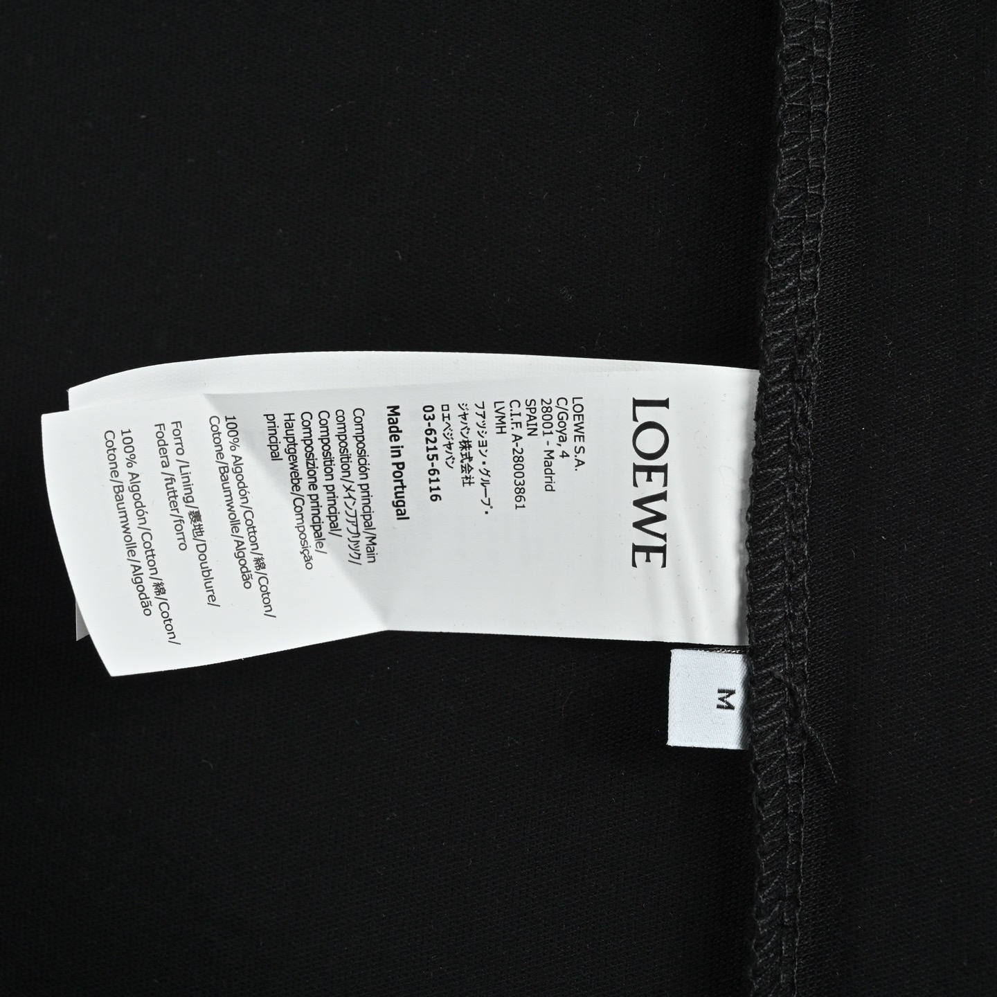 Loewe/罗意威 26ss 口袋刺绣徽标短袖