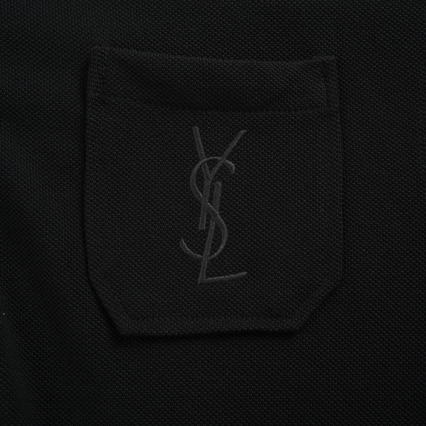 Saint Laurent Paris/圣罗兰 26ss 口袋刺绣廓形Polo短袖-Chinese UA Cheap High Quatity Brand Clothes Bags handbags Sneakers wholesale wholesaler seller from China Factory suppliers Fashion Clothing Shoes best Quality Beautiful Price Saint Laurent Paris/圣罗兰 26ss 口袋刺绣廓形Polo短袖