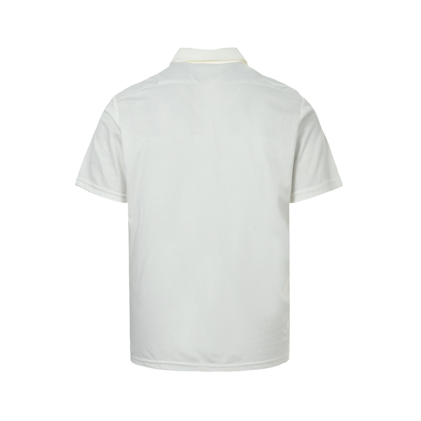 Prada/普拉达 25ss 三角标尼龙口袋拼接Polo短袖