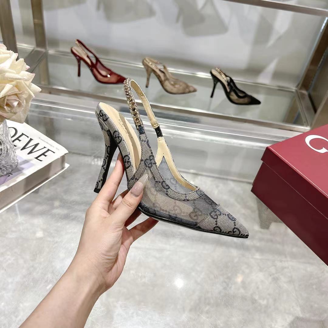 NO:224291,【Free in stock】New model!  Guccí Classic women's shoes: original one-to-one development, carefully modified shoe last, fabric adopts original texture. Imported mesh is equipped with GG materials. It is equipped with original board electric hardware GG buckle. It is so delicate that it is impeccable!  Sheepskin inner lining and footrest Heel height: 10.5cm Size number, 35-42 (40.41 42 customized) Italian leather large sole, original packaging!  Factory direct batch, sandals, gucci, sandals, sheepskin, Leather soles19860909【长期有货】新款！古奇 Guccⅰ 经典女鞋:原版一比一开发,精心调制的鞋楦,面料采用原版质感.进口网面配GG材料.配原板电渡五金GG扣 细腻到无可挑剔！ 羊皮内里和垫脚 跟高:10.5cm 码数,35-42（40.41 42订做） 意大利真皮大底,原版包装 ！ 工厂直批,凉鞋,gucci,sandals,sheepskin,Leather soles,Women's Shoes