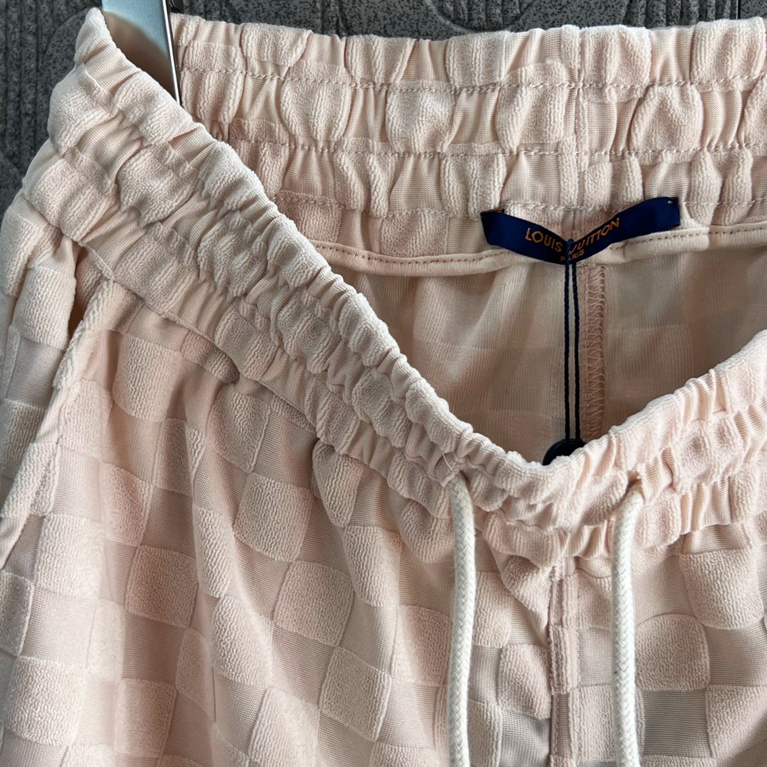 Louis Vuitton 2024SS Custom Knitting Shorts with Strong Gold Sense and Stylish Bouquet Design - 图片 7