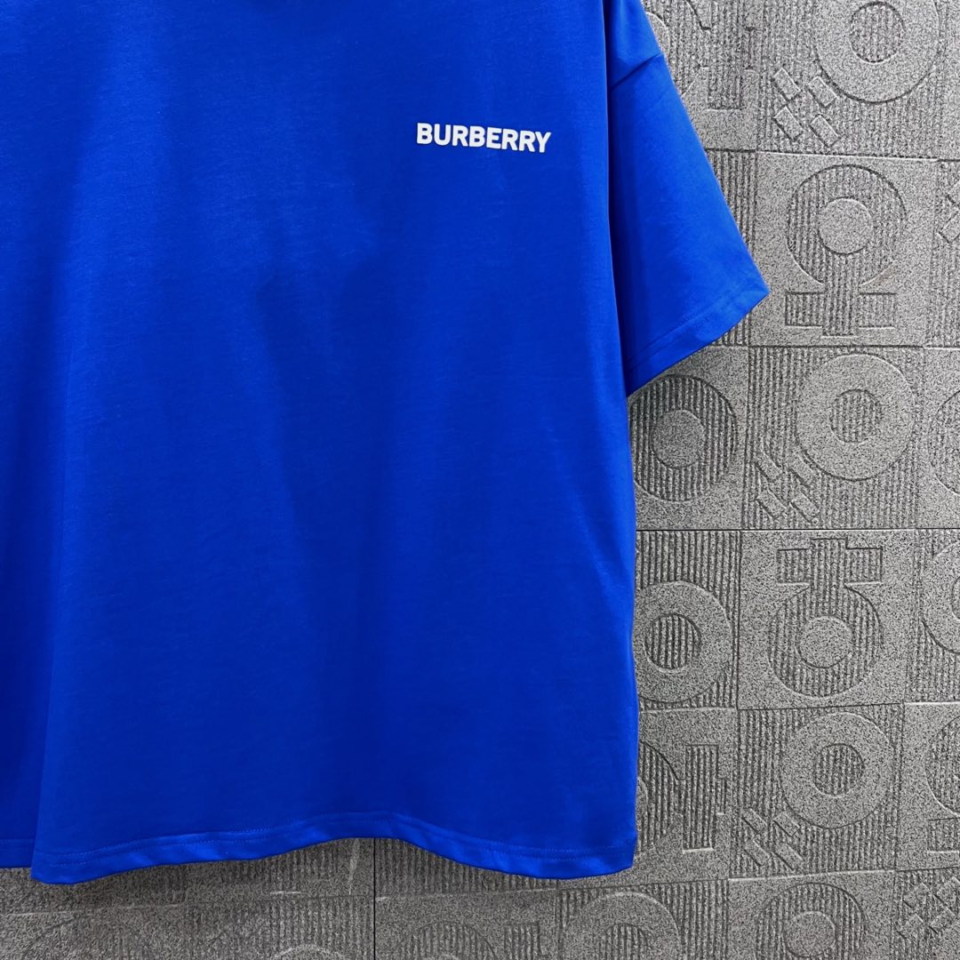  
BURBERRY 巴宝莉 后幅大战马镂空印花
 大Logo经典识标印花精致升级
灵感源自八十年代复古