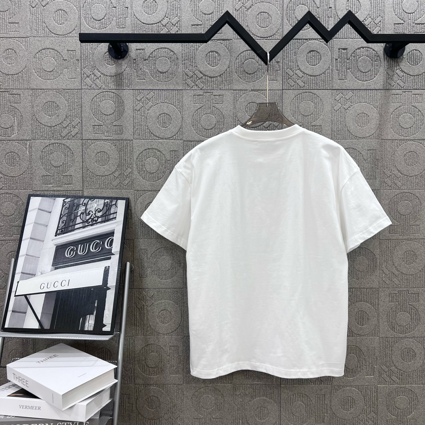  
GUCCI 古驰 音符签名双G字母印花
Logo标识精致升级，灵感源自八十年代复古
原版面料 官方同