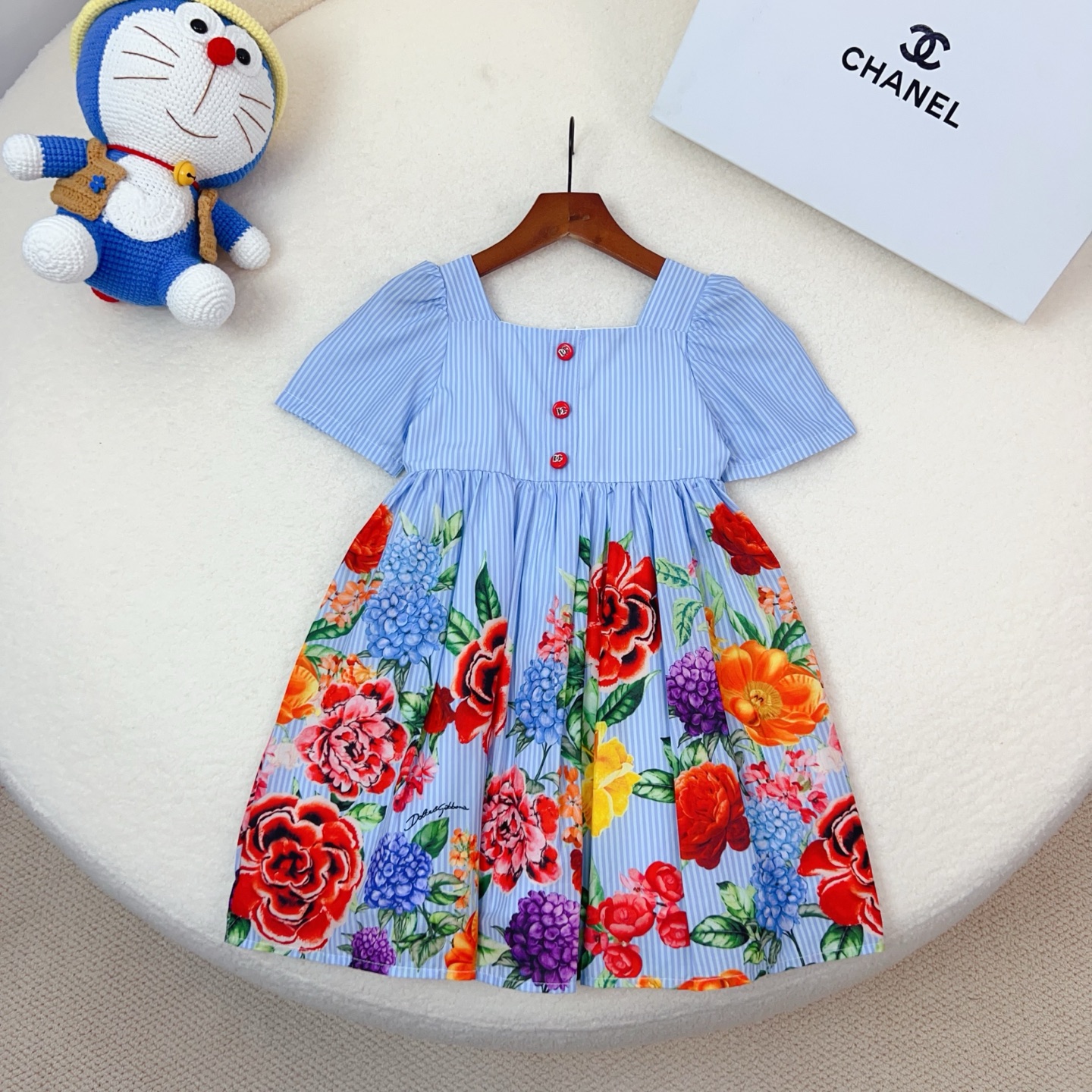Envío constante, modelo principal. Tallas: 90-160 cm @178 yuanes sin descuento. Nuevo vestido para niñas DG con diseño …