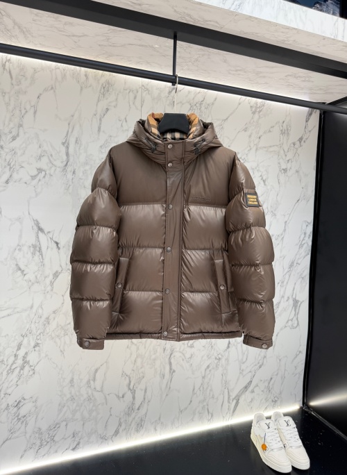 Burberry Logo-Appliquéd Quilted Shell Down Jacket Hooded Coat 1 Burberry Logo-Appliquéd Quilted Shell Down Jacket Hooded Coat