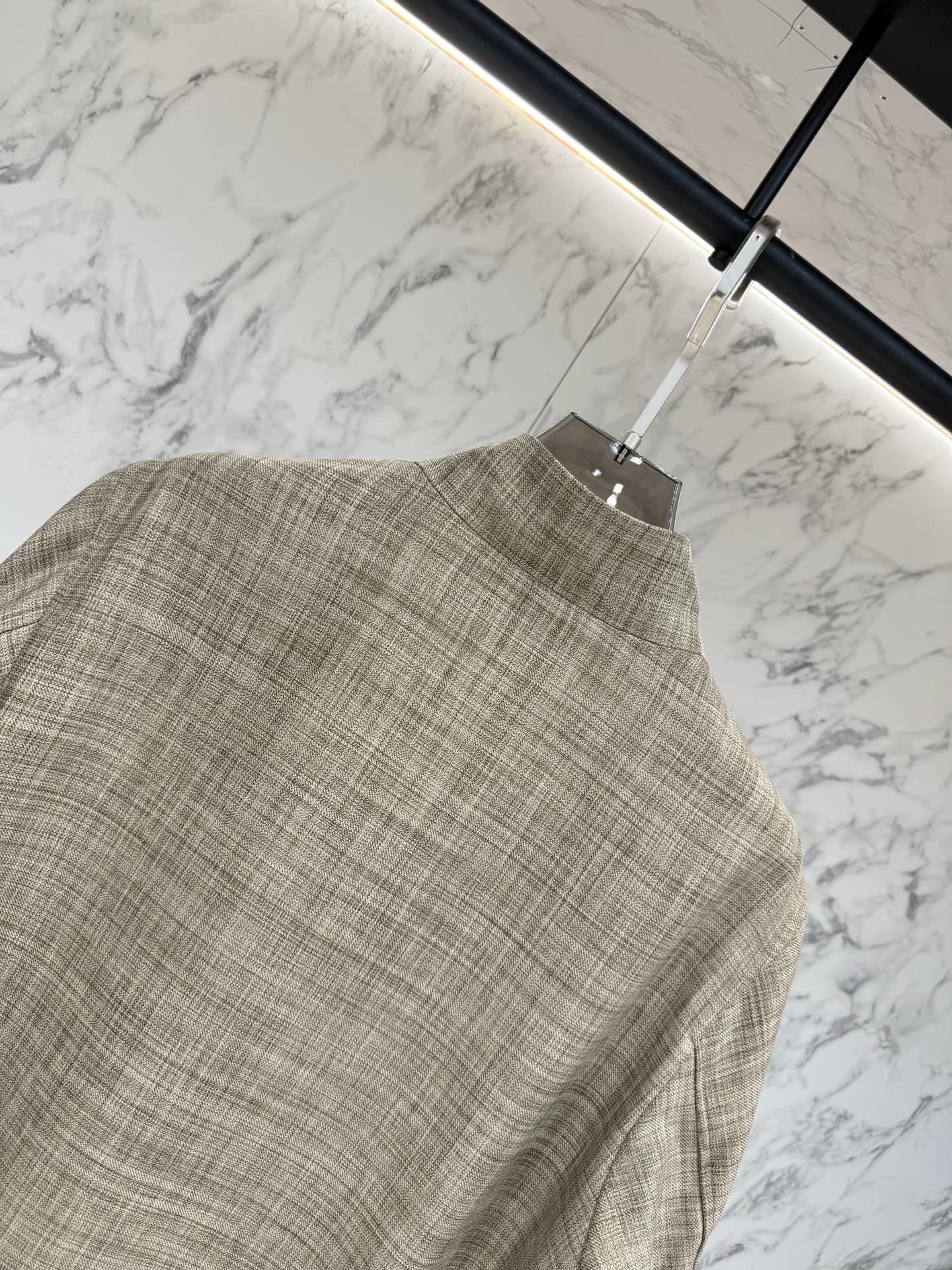 Zegna 春款2026最新款时尚设计师款夹克外套.处处细节显工艺足够的高级 结构性剪裁的设计改变来展现