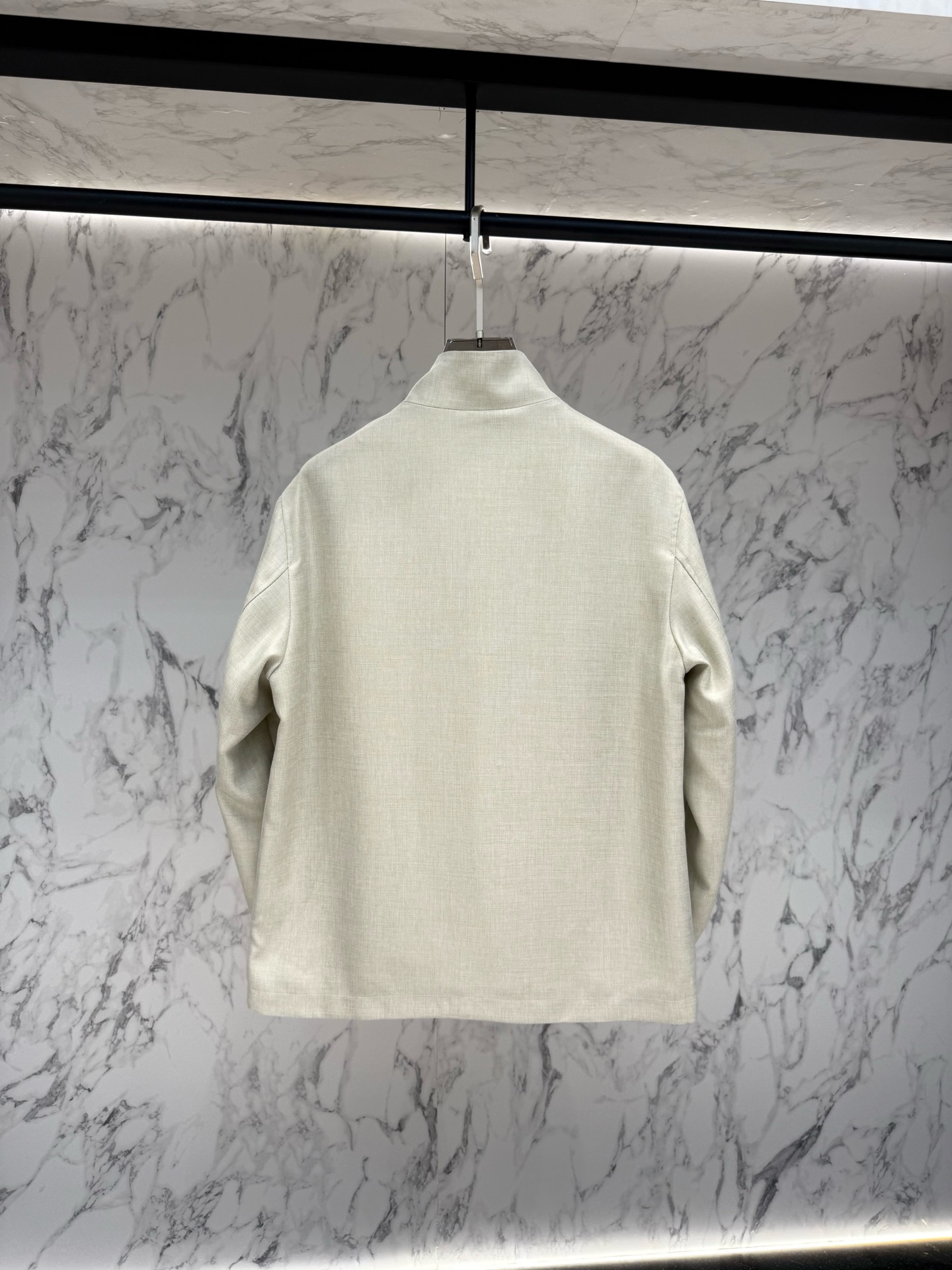 Zegna 春款2026最新款时尚设计师款夹克外套.处处细节显工艺足够的高级 结构性剪裁的设计改变来展现